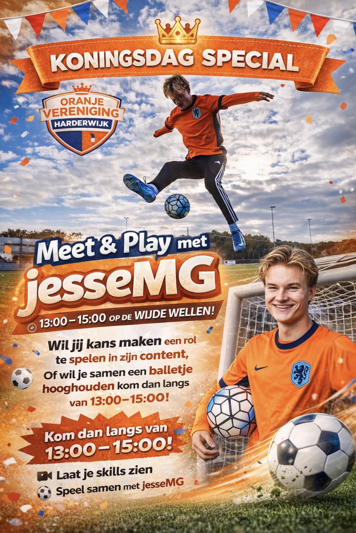 JesseMG Koningsdag 2026 - Wijde Wellen